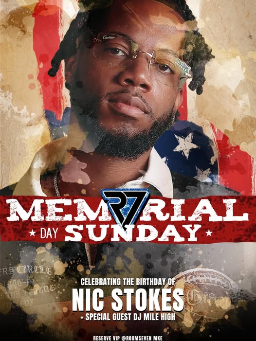 Memorial Day Sunday @ Room 7
